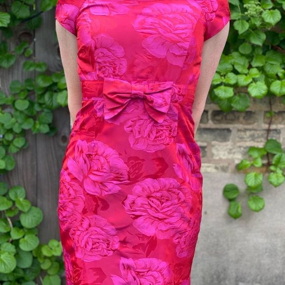 Helene Berman Dresses & Skirts - Vintage Floral Brocade Cocktail Dress